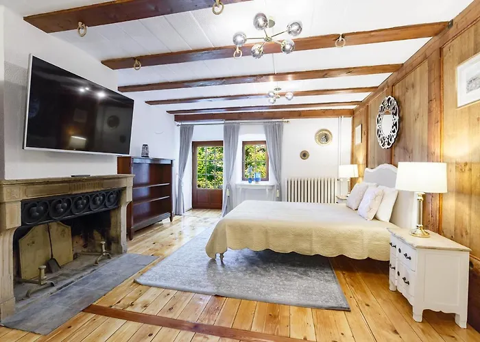 A Castle Spirit In Chateau Du Chatelard Apartament Clarens